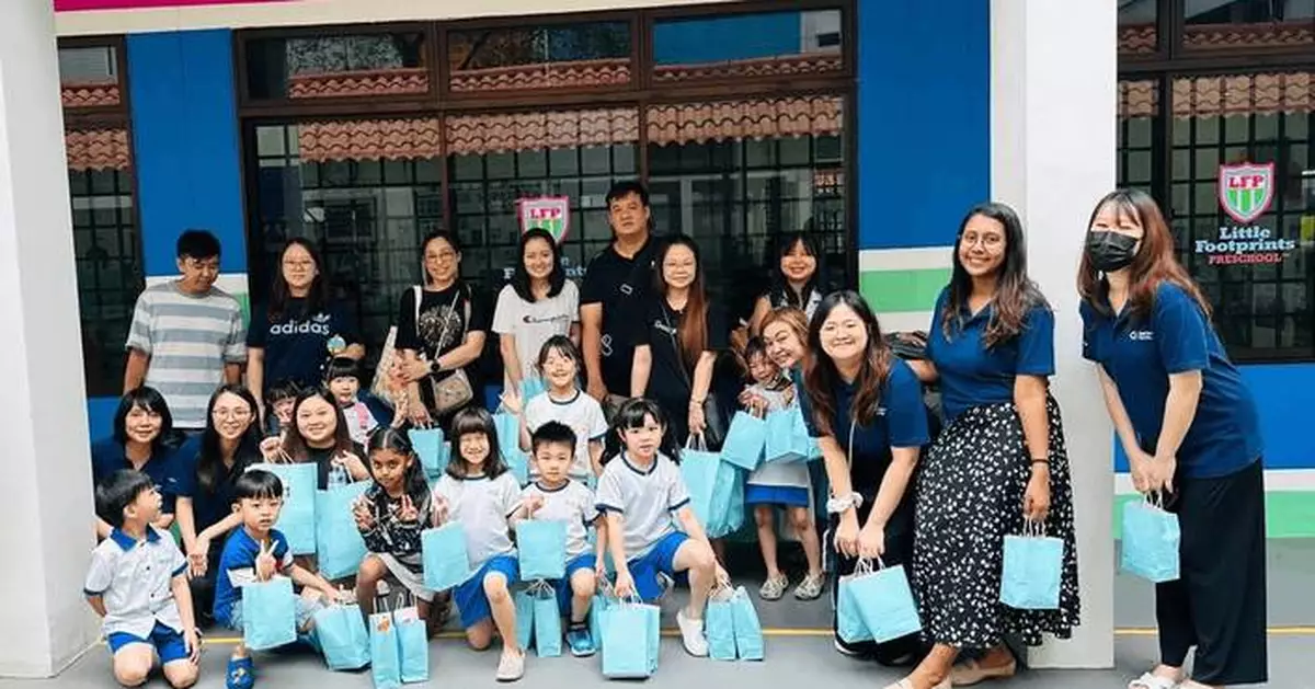 Little Footprints Preschool Involves All 47 Centres Nationwide for Community Outreach Day