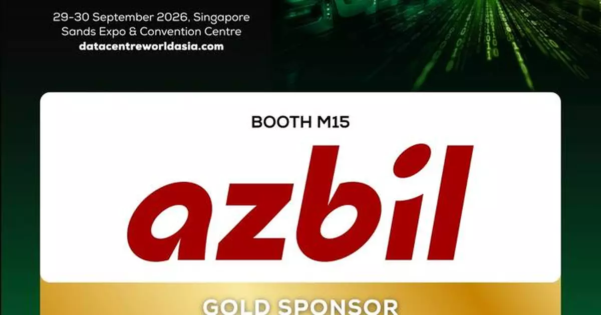 Azbil to Showcase Building Automation Solutions as a Gold Sponsor at Data Centre World Asia 2026