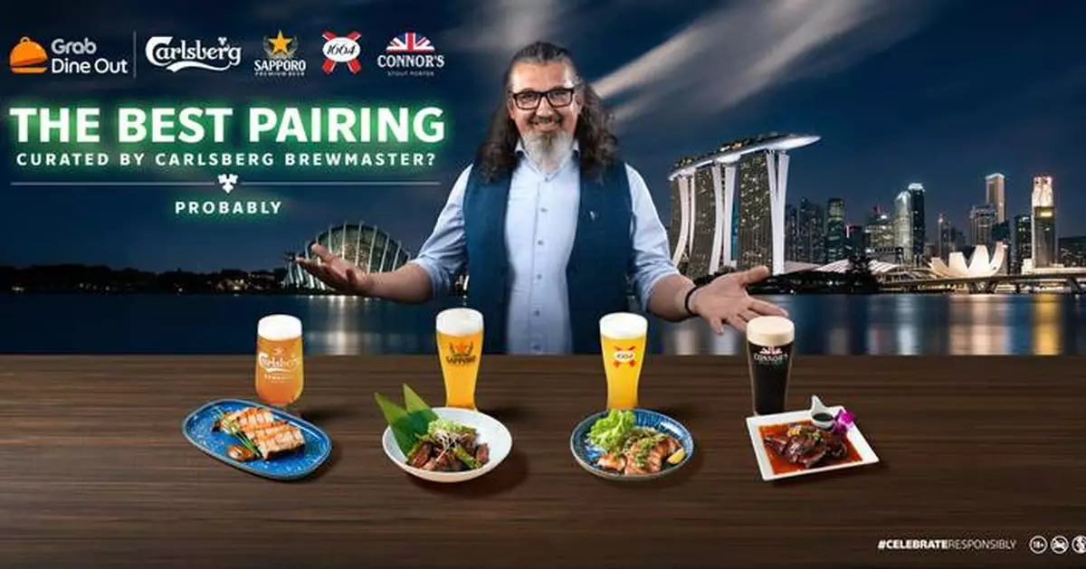 Carlsberg Asia and Grab Make Beer Pairing Discovery Effortless with Brewmaster-curated Dining Experiences