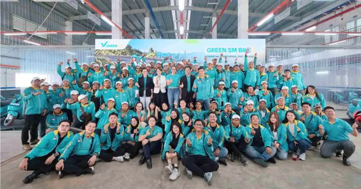 Green SM launches electric motorbike service in Indonesia, marking its first international market