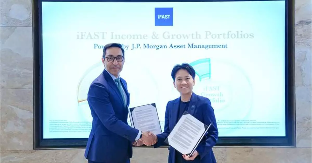 iFAST Hong Kong and J.P. Morgan Asset Management Partner to Expand Discretionary Portfolio Solutions for Wealth Advisers