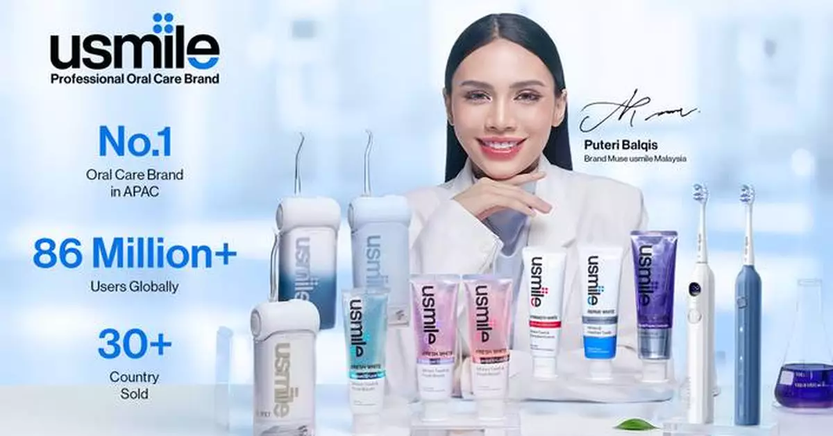 Usmile Malaysia Strengthens Brand Presence with Puteri Balqis as New Brand Muse