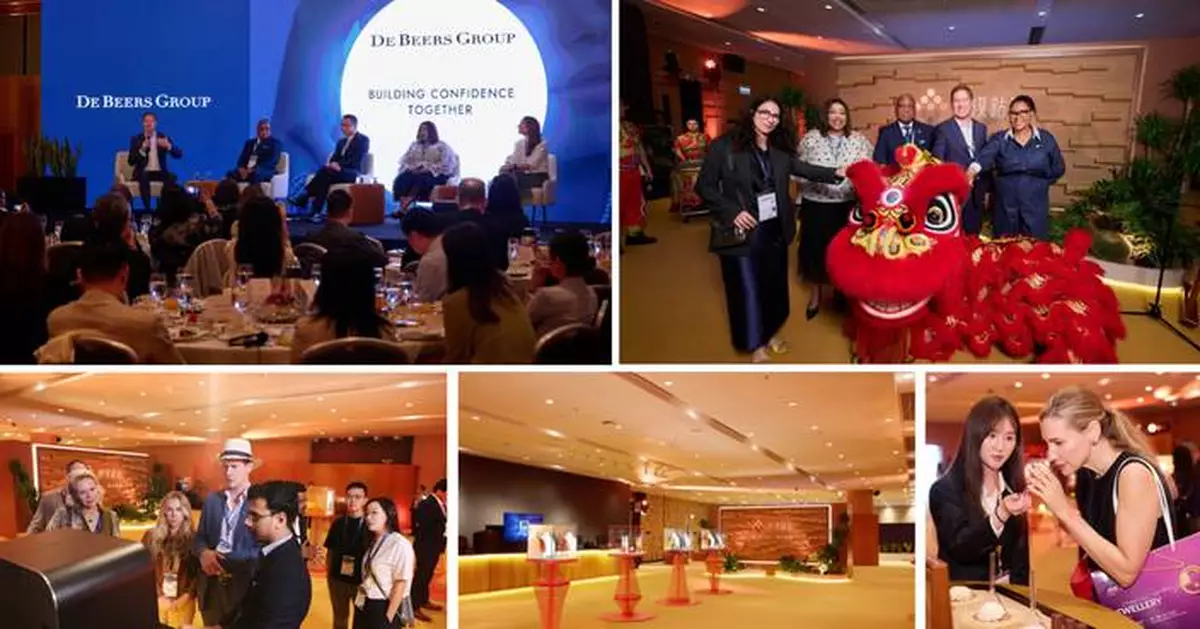 De Beers Group Showcases Desert diamonds at Jewellery &amp; Gem WORLD Hong Kong