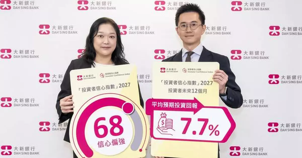 Dah Sing Bank Releases the 2027 Investor Confidence Index