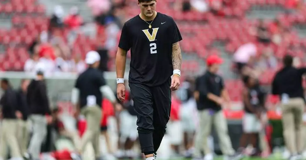 Vanderbilt QB Jared Curtis ruled out as a game-time decision vs. Georgia