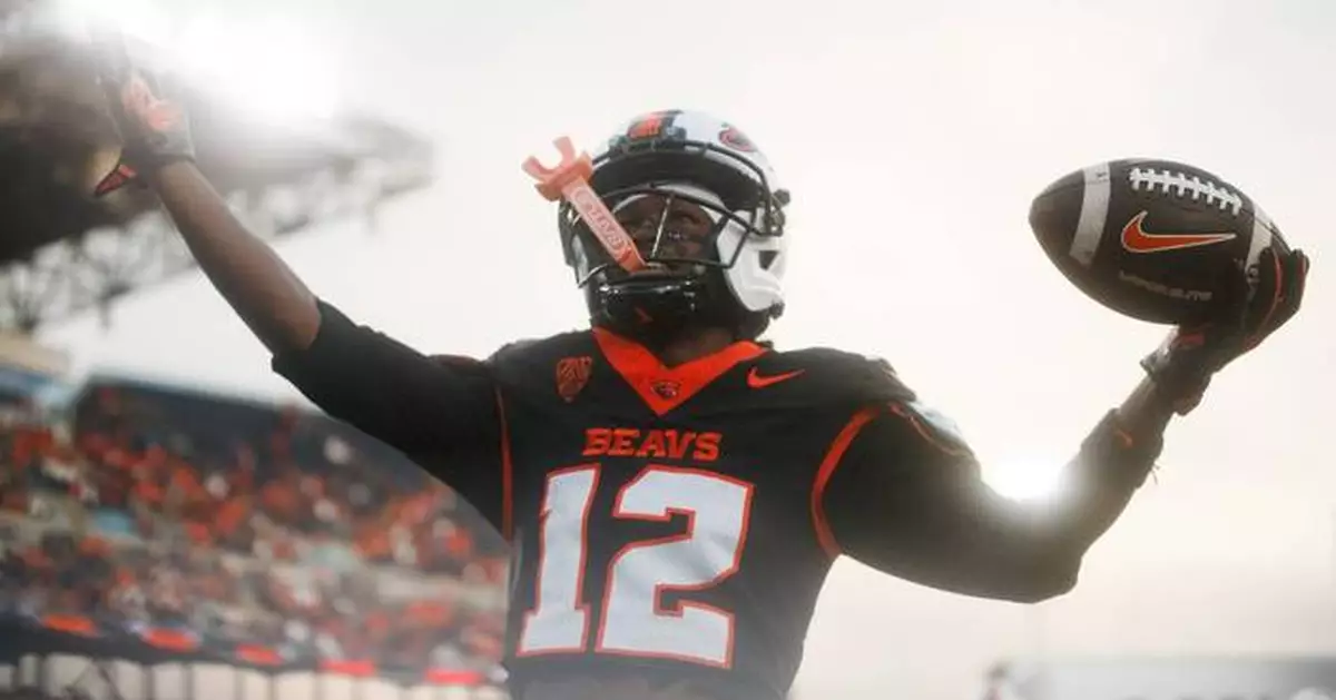 Oregon State WR Legree says he'll be back with the Beavers in 2027