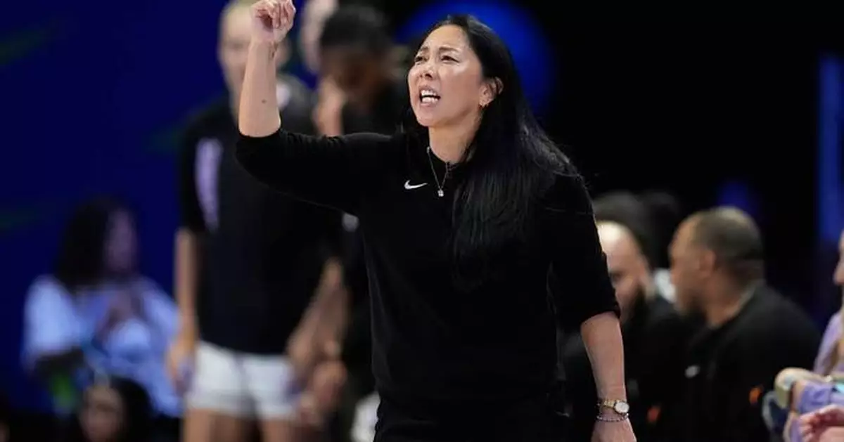 Natalie Nakase ready to coach Valkyries in WNBA semifinals after going down to floor in scary moment