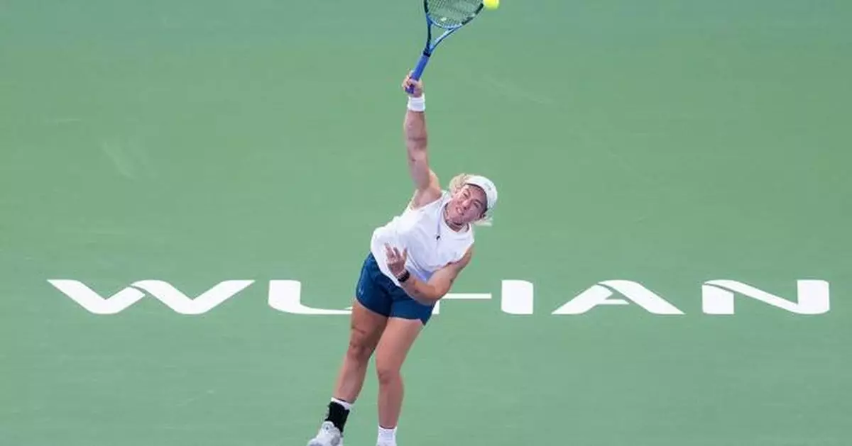 Kartal continues her winning run by beating Ostapenko to reach Wuhan Open final against Chwalinska