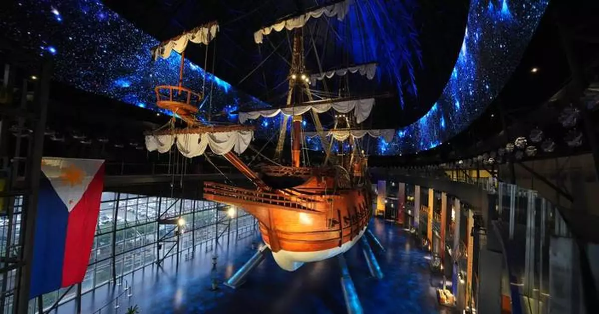 Photos show replica of 17th-century Spanish galleon taking center stage at Manila museum