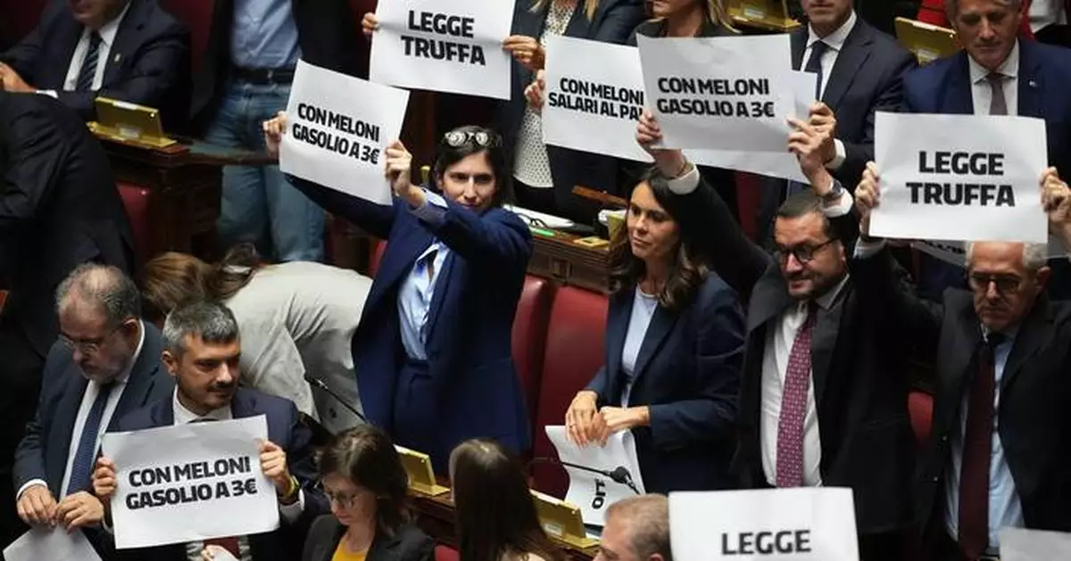 Italy’s parliament gives final approval to Meloni’s electoral reform