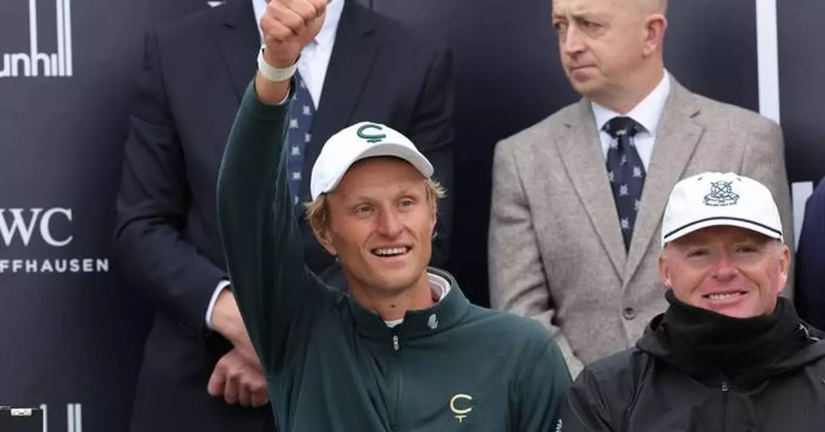 Adrian Meronk of LIV Golf rallies to win Dunhill Links and secure European tour membership