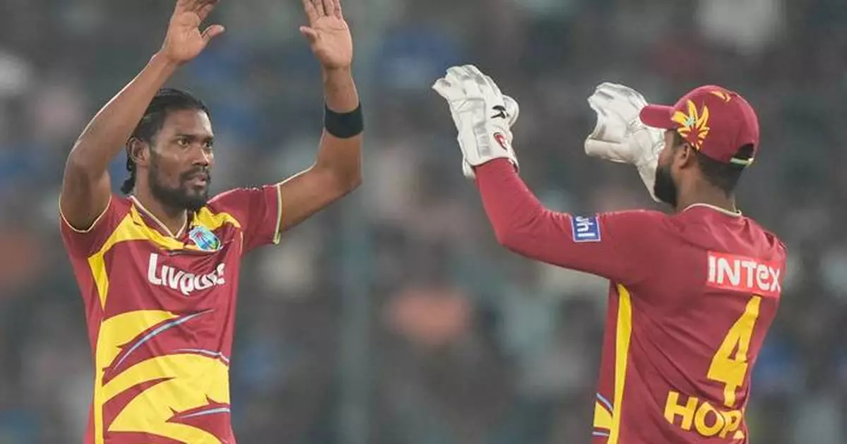 Shai Hope’s 102 gives West Indies series-leveling win over India in fourth cricket T20