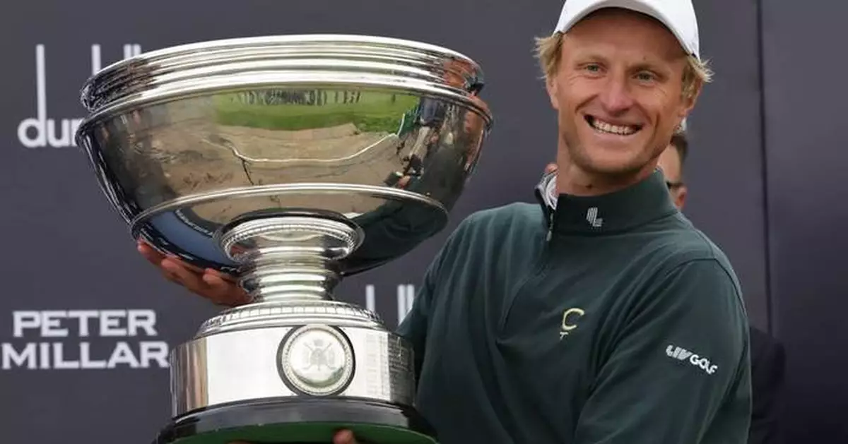 Smotherman wins in Utah for 1st PGA Tour title. Meronk takes Dunhill Links at St. Andrews