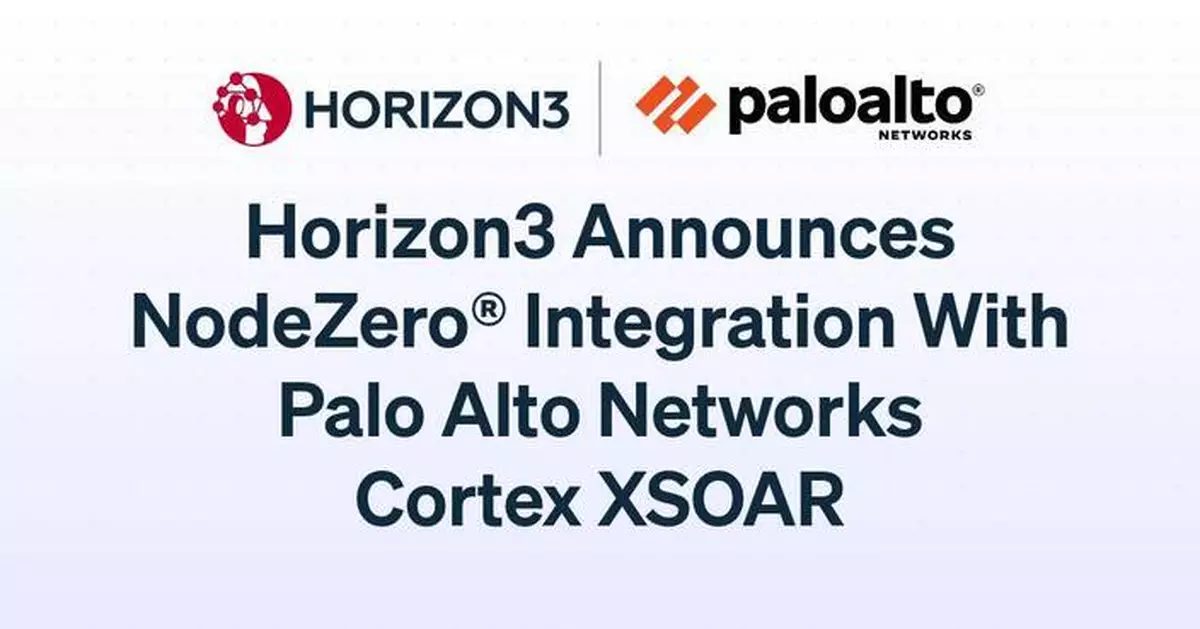 Horizon3 Announces NodeZero® Integration With Palo Alto Networks Cortex XSOAR
