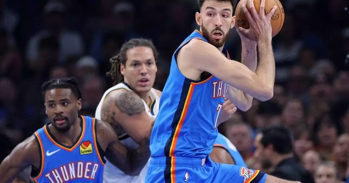 Chet Holmgren out at least 2 months with knee injury and Cason Wallace has shoulder surgery