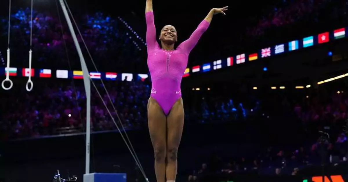 Newly minted all-around champ Skye Blakely adds two more medals at world gymnastics championships