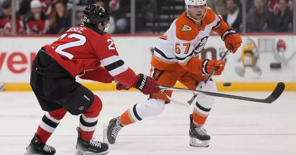 Anaheim Ducks sign D Tristan Luneau to 6-year, $43.2 million extension after just 14 NHL games