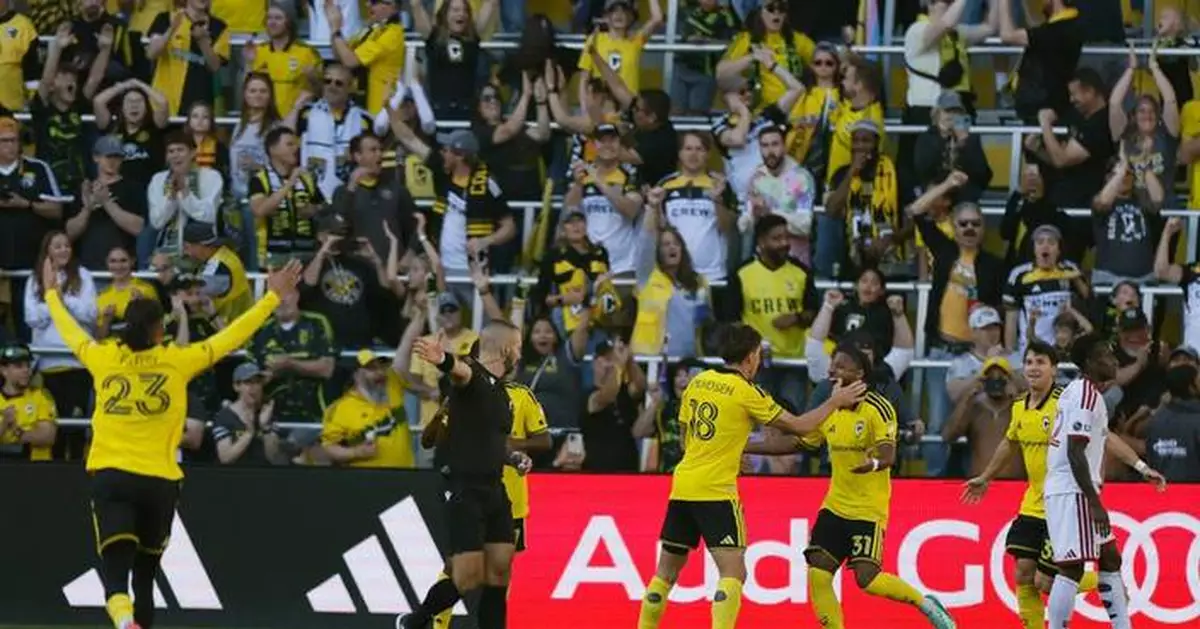 Malte Amundsen scores 2 goals, Crew beats Toronto 4-2 for 5th win in last 6 games