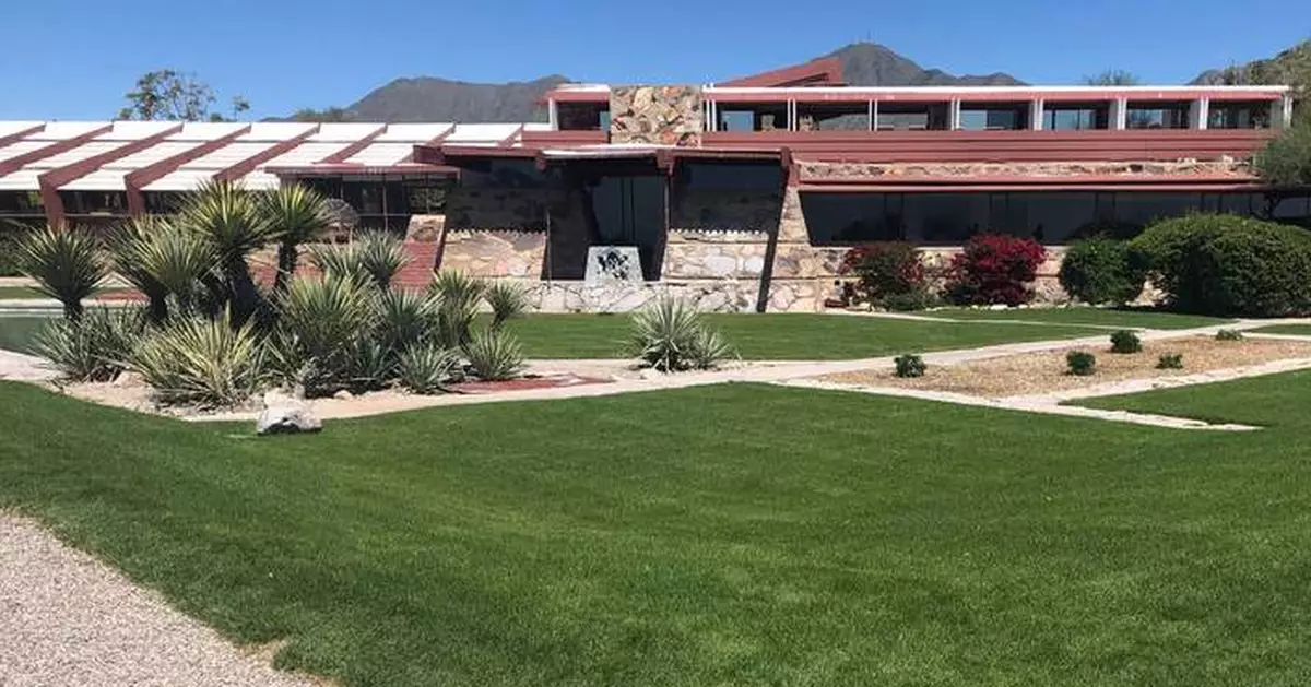 Visitor killed by piece of roof blown off Frank Lloyd Wright's winter home in Arizona