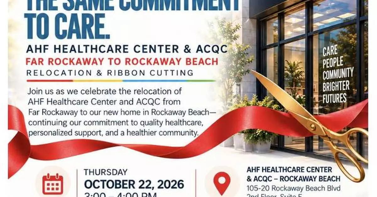 ACQC and AHF Dedicate Rockaway Beach HIV Healthcare and Service Center