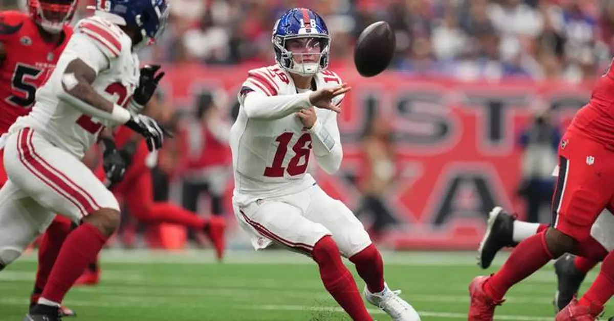 J.J. McCarthy validates the Giants' decision to make a quarterback change so soon