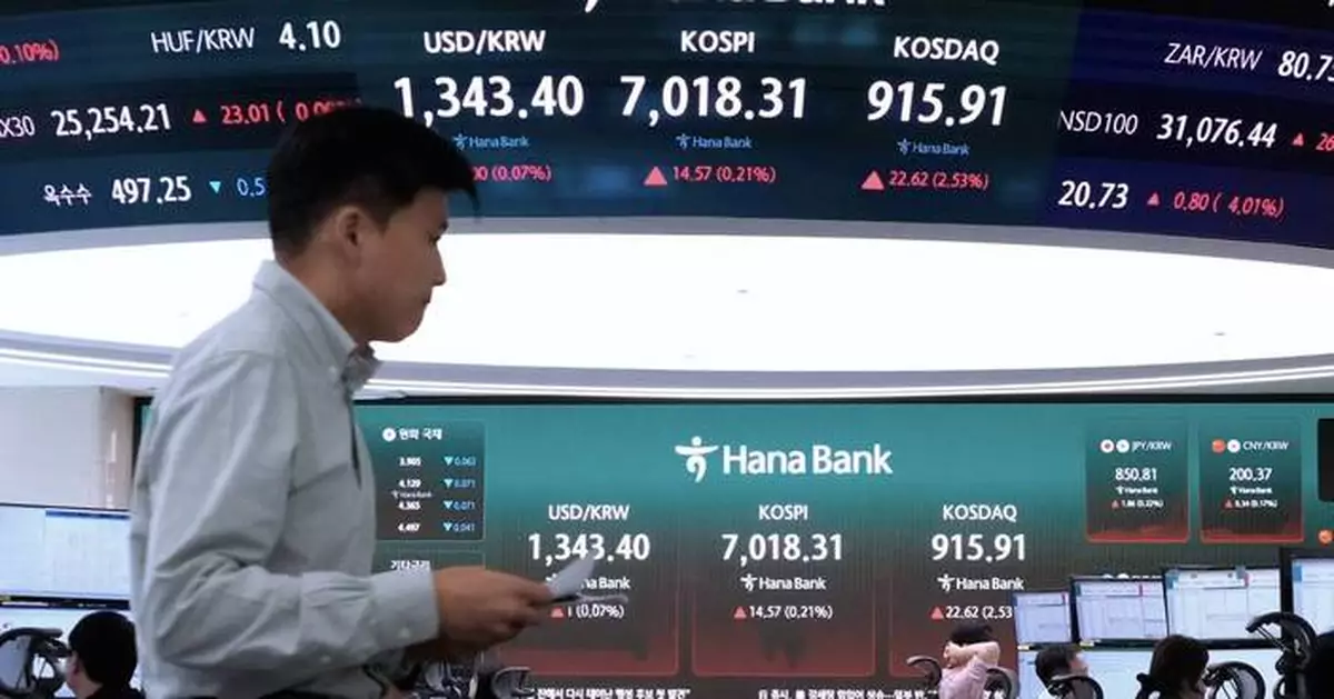 Wall Street retreats from its record as stocks fall worldwide