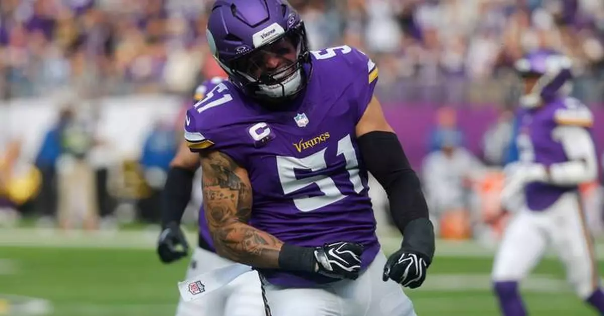 Vikings linebacker Blake Cashman has found his home in the middle of the NFL's most dominant defense