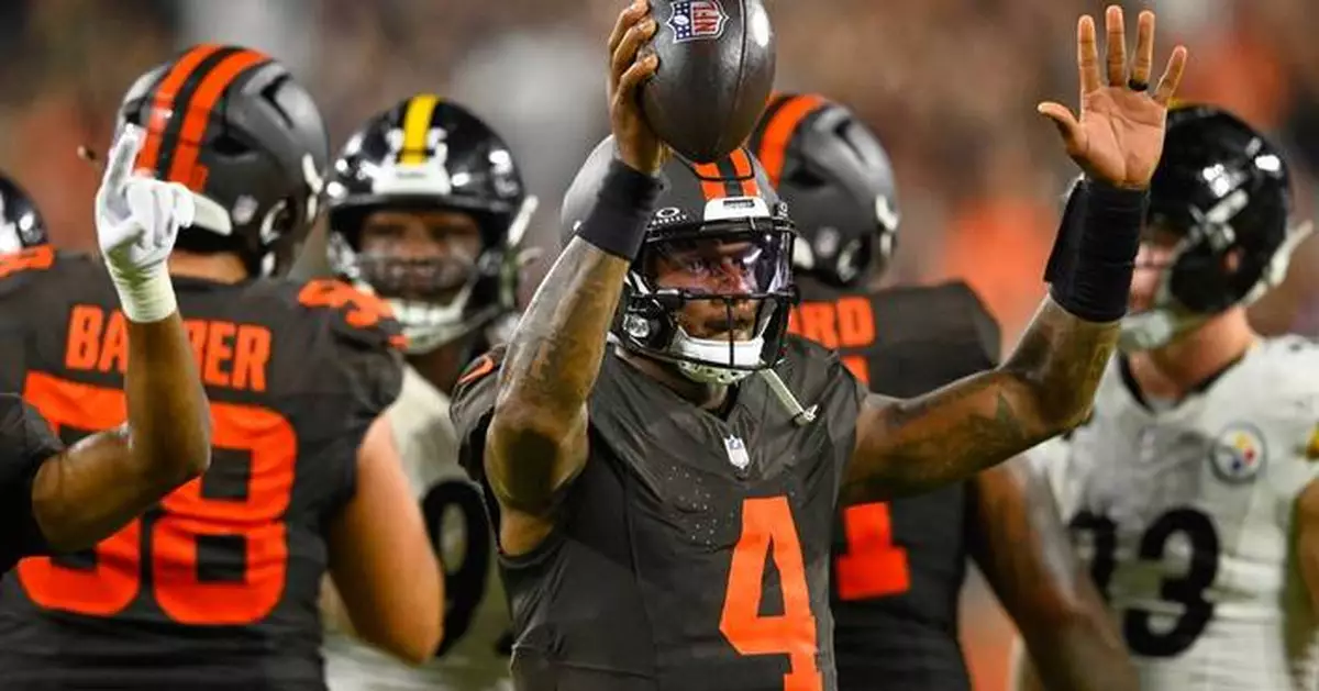 Browns didn't 'swing and miss' with Deshaun Watson after all