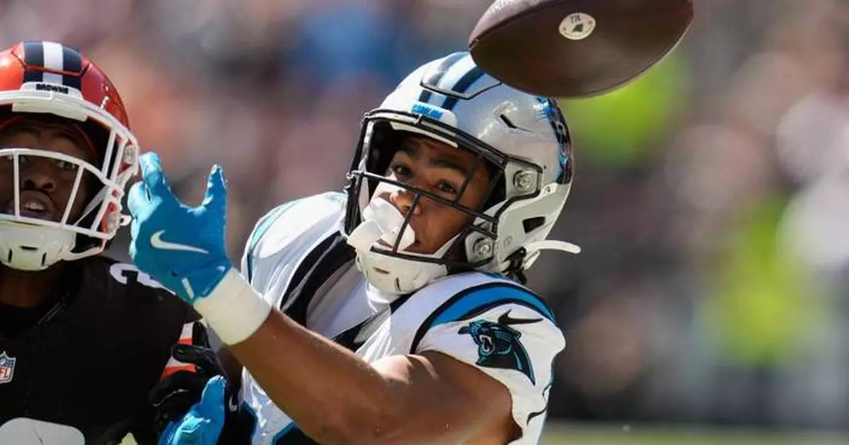Panthers WR Jalen Coker questionable, backup WR Xavier Legette out for Lions game