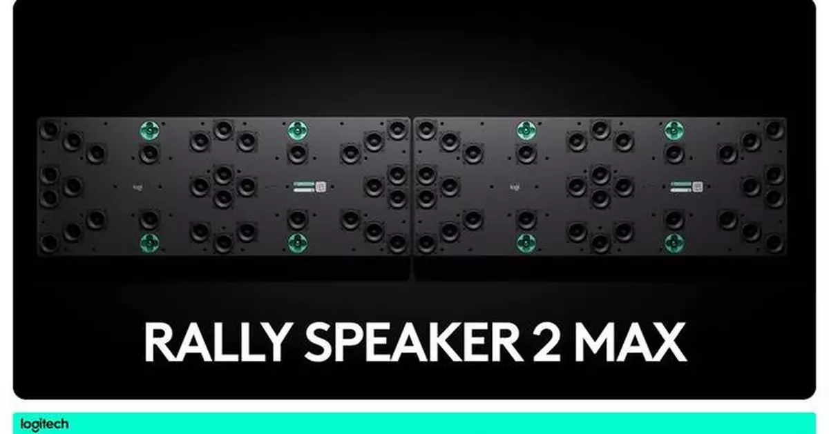 From Science Fiction to the Boardroom: Logitech Previews Breakthrough Sound Shape Audio Technology in New Rally Speakers 2 Pro and Max 