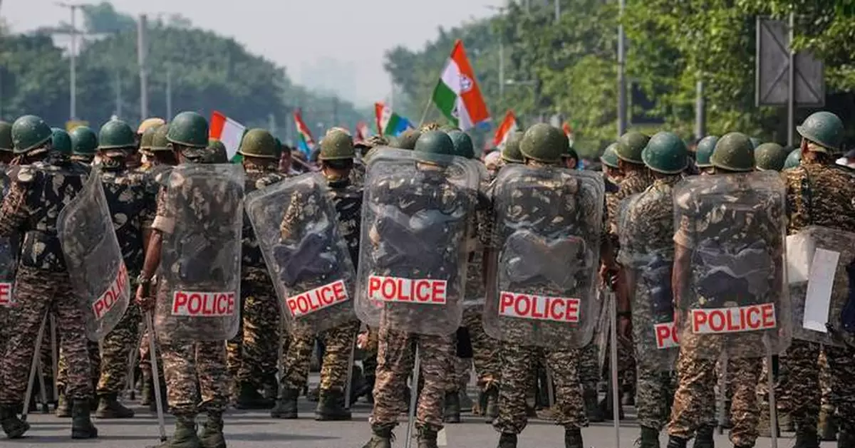India's opposition parties march to top court as protests over voter lists escalate