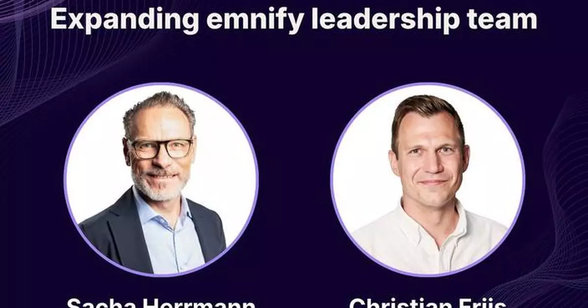 emnify Appoints Sacha Herrmann as Chief Financial Officer and Christian Friis as Chief Revenue Officer