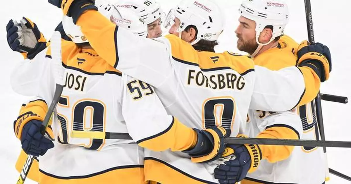Ryan O'Reilly scores go-ahead goal as Predators rally for 5-2 win over Canadiens