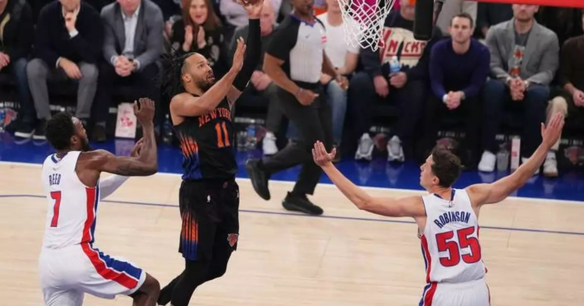 Knicks get their first win and look like the team of last spring, not the last week