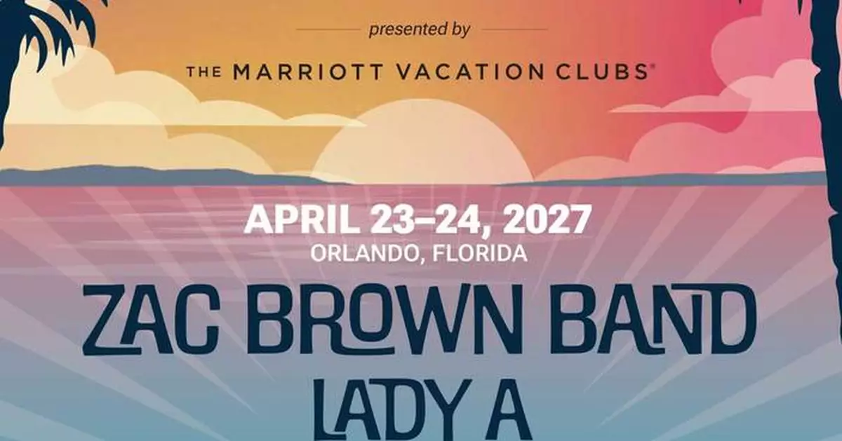The Marriott Vacation Clubs® and Topeka Collaborate to Launch Moon Crush "Sunshine Live," a New Destination Music Weekend