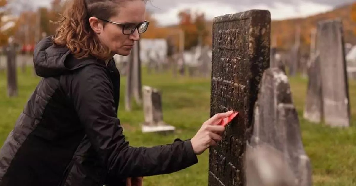 A Vermont woman scrubs grime from gravestones and researches who is buried there