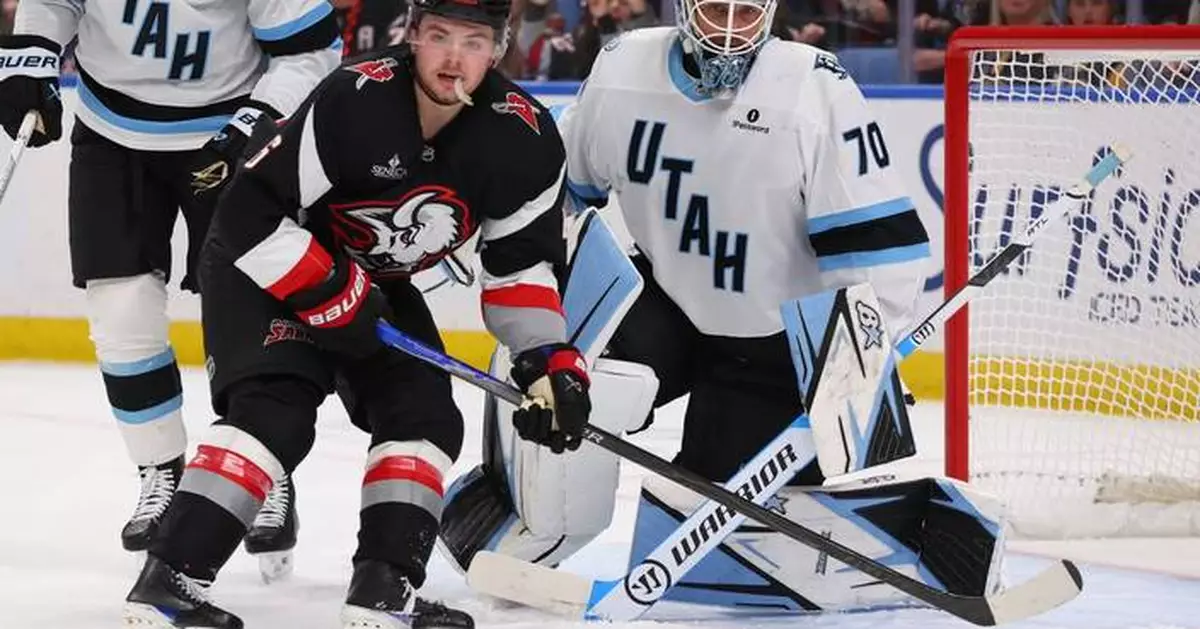 Mammoth bounce back to beat the Sabres 4-1 to close trip