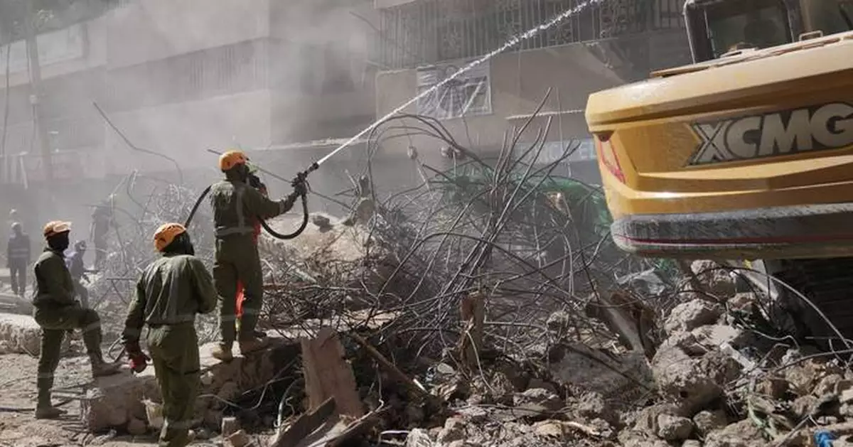 First body retrieved from Kenyan collapsed building after weeklong search