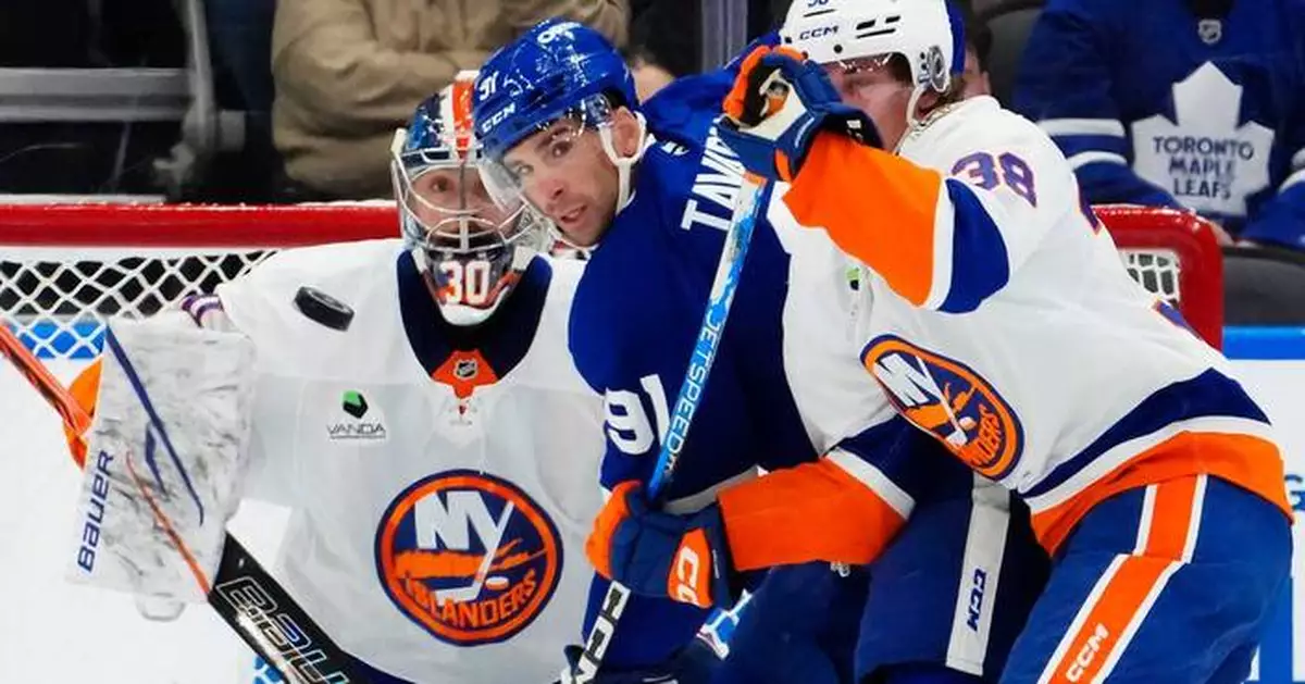 Maple Leafs beat the Islanders 2-1 to rebound from opening loss