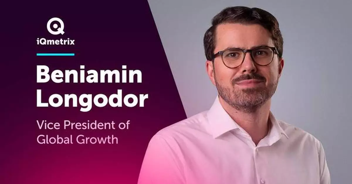 iQmetrix Appoints Beniamin Longodor as Vice President of Global Growth