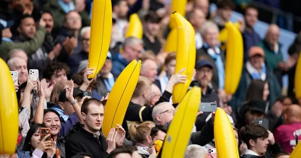 From inflated revenues to inflatable bananas: A look at the bizarre craze at scandal-hit Man City