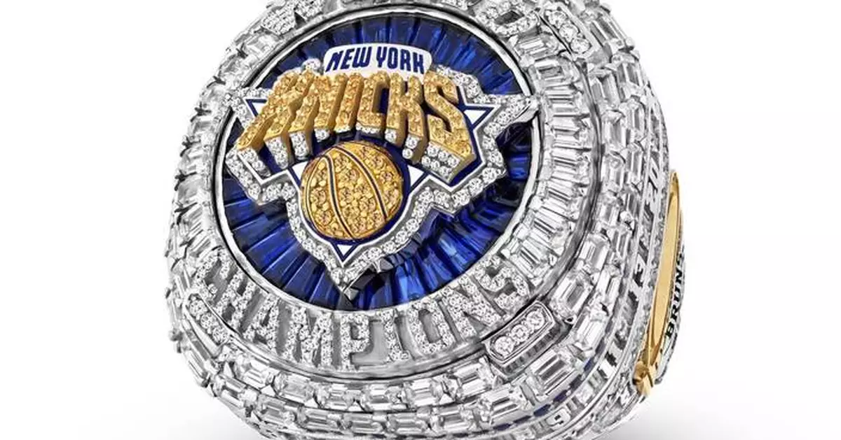New York Knicks Unveil Championship Ring Created by Renowned Jeweler Jason of Beverly Hills
