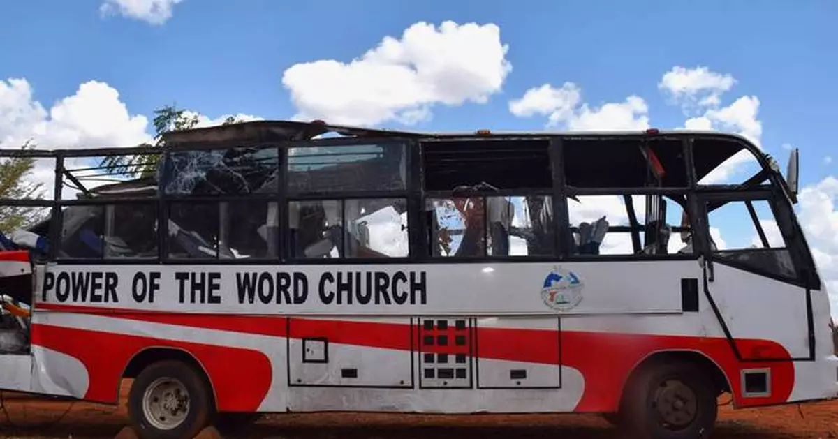 Bus crash in Kenya kills 24 near the site of a previous fatal accident