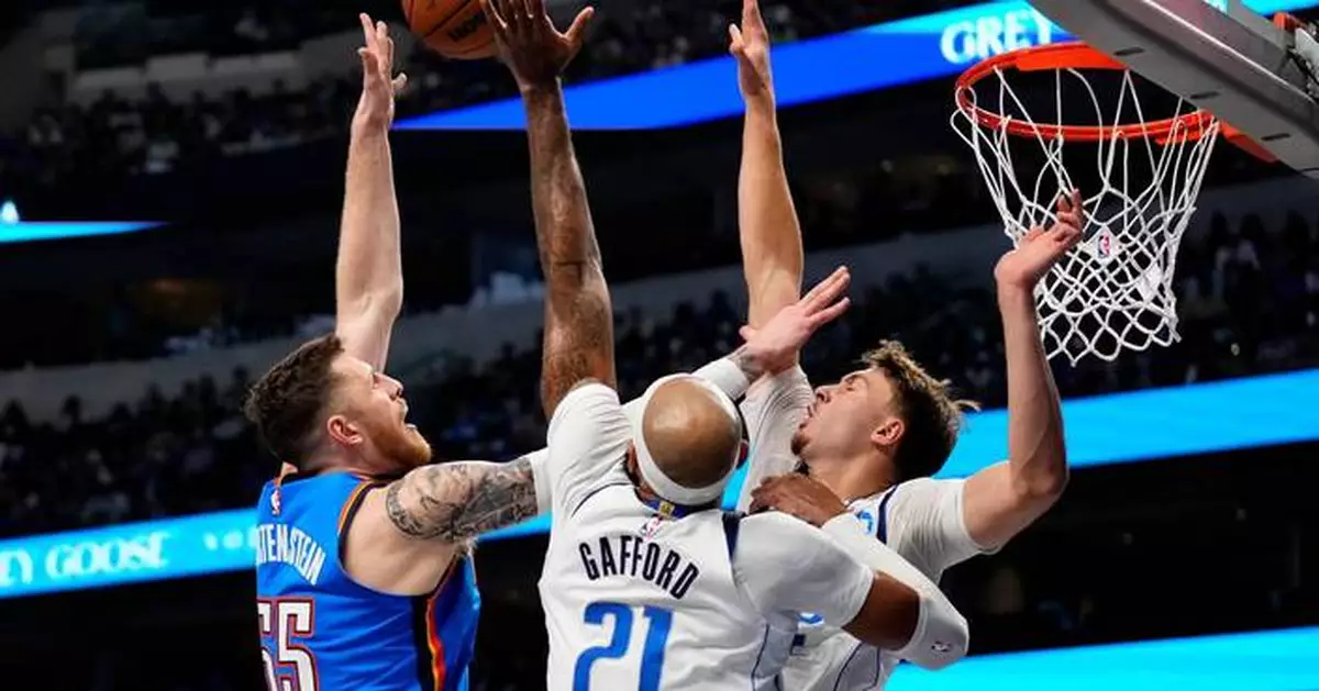 Cooper Flagg has 26 points, 8 assists as Mavericks beat depleted Thunder 120-96