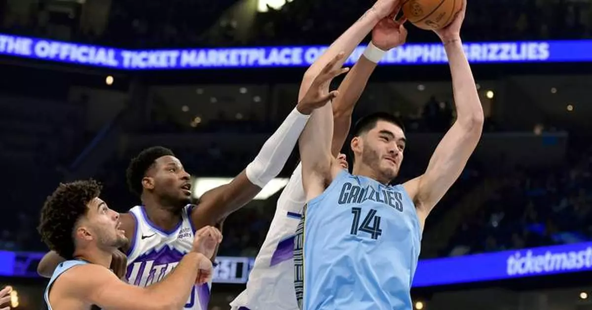Ty Jerome' s career-high 45 points leads Grizzlies to a 123-103 victory over Jazz