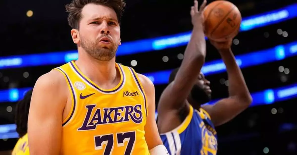 Warriors rookie Yaxel Lendeborg calls out Luka Doncic, both on court and after huge loss to Lakers