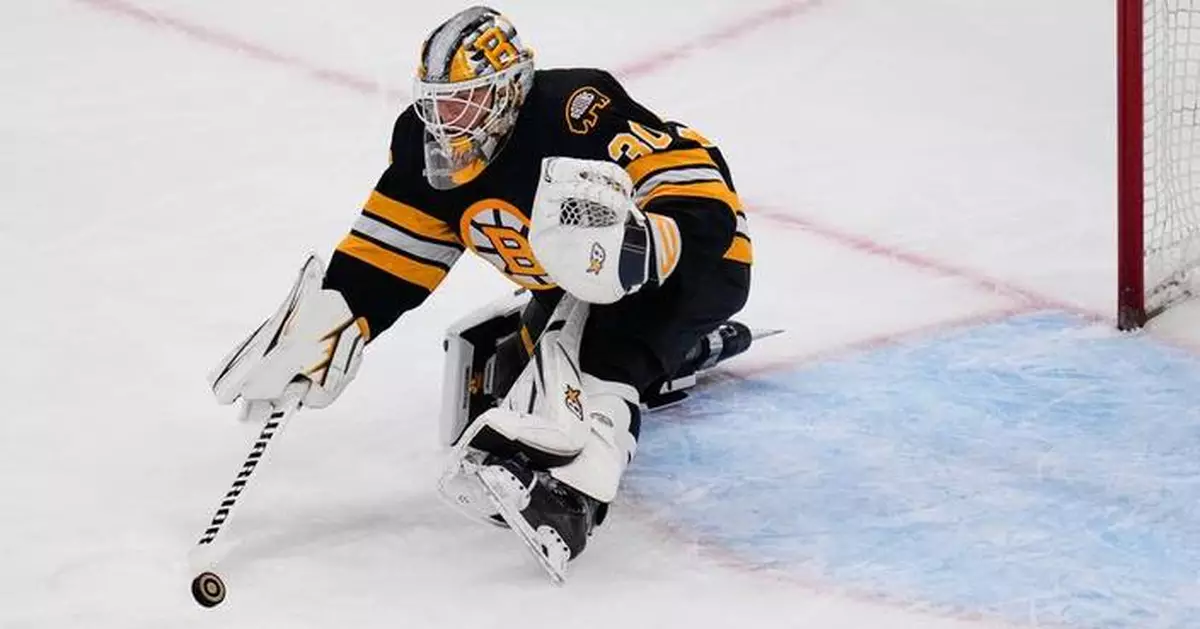 Michael DiPietro has first career shutout, David Pastrnak scores 2 as Bruins beat Predators 6-0
