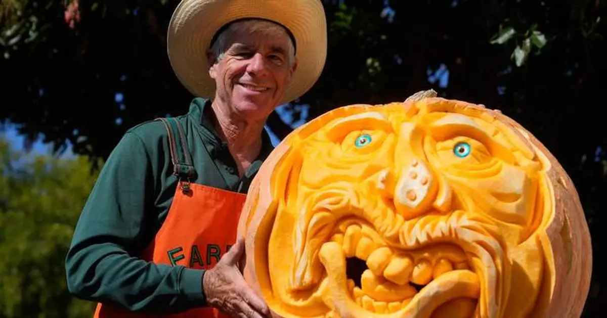 'Picasso of Pumpkin Carvers' brings artistry to a Halloween tradition