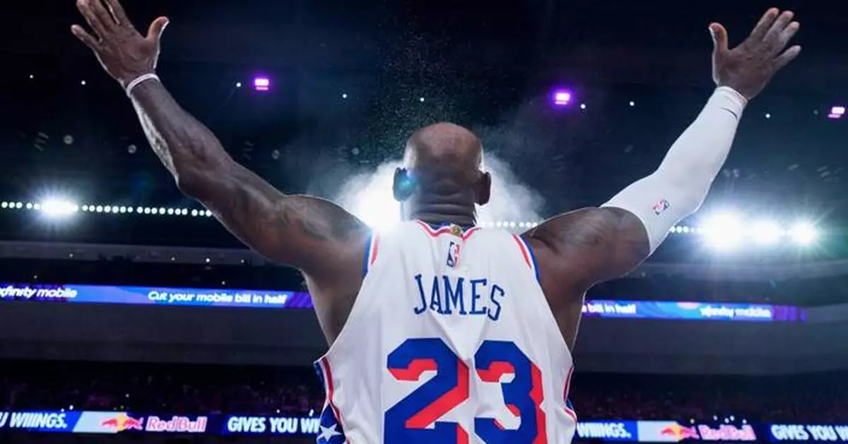 LeBron James is in Philly and that's a good thing. The 76ers title hopes still ride on Joel Embiid