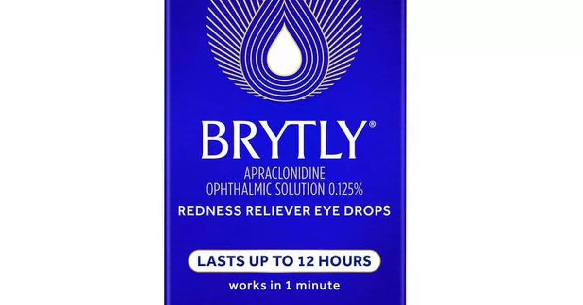 FDA Approves Alcon’s BRYTLY Redness Reliever Eye Drops for Up to 12 Hours of Whiter, Brighter-Looking Eyes